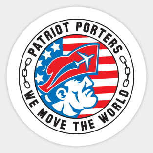 58 APS Patriot Porter Sticker